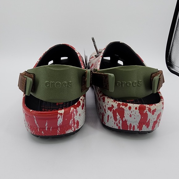 CROCS Friday The 13th Classic Clogs Mens Size 11 Jason Vorhees Shoes NEW in Box - Picture 7 of 14